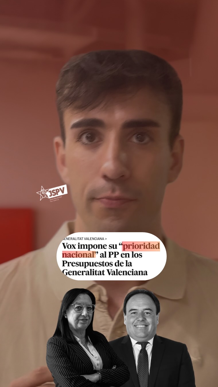 ¿Prioridad Nacional?   ❌ NO  ✅ Prioridad para la juventud valenciana.  #JSPV