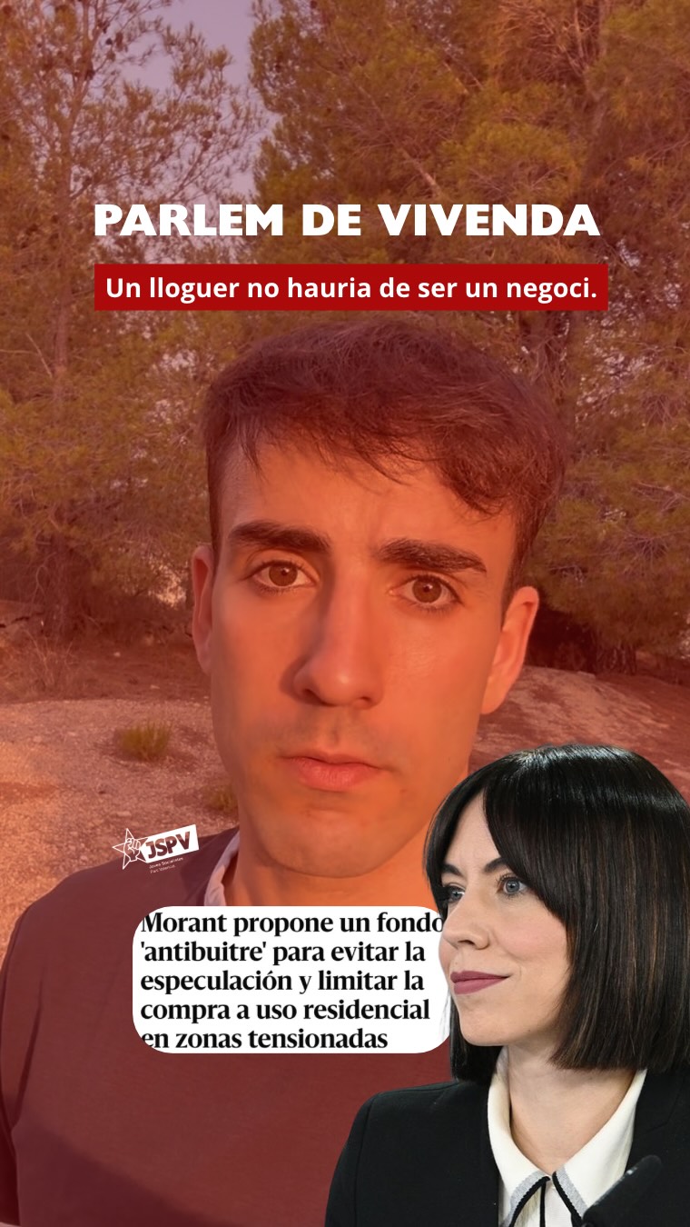 👉🏽Apoyamos la propuesta de @diana.morant de un fondo antibuitre para frenar la